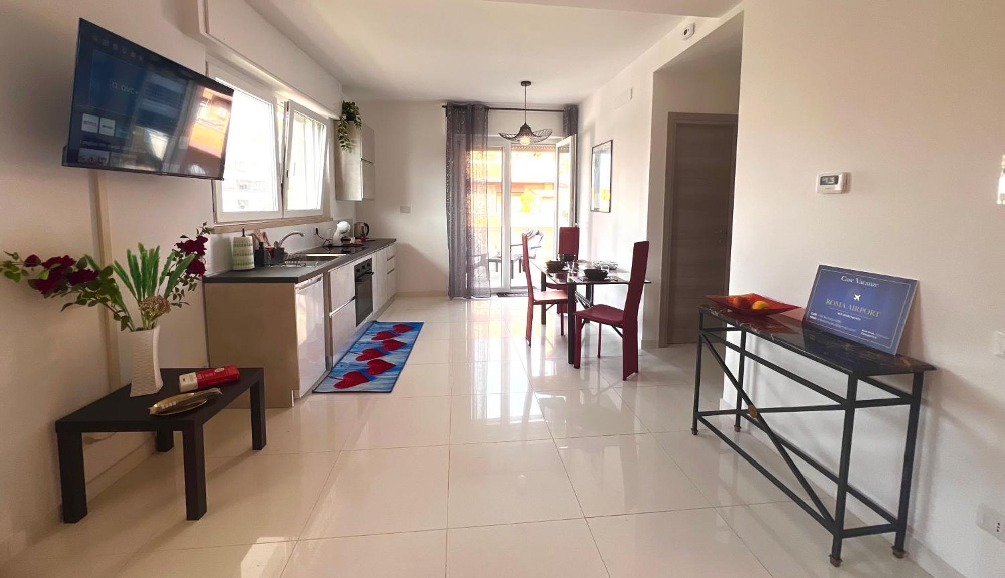 Roma Airport Sky Apartments フィウミチーノ エクステリア 写真