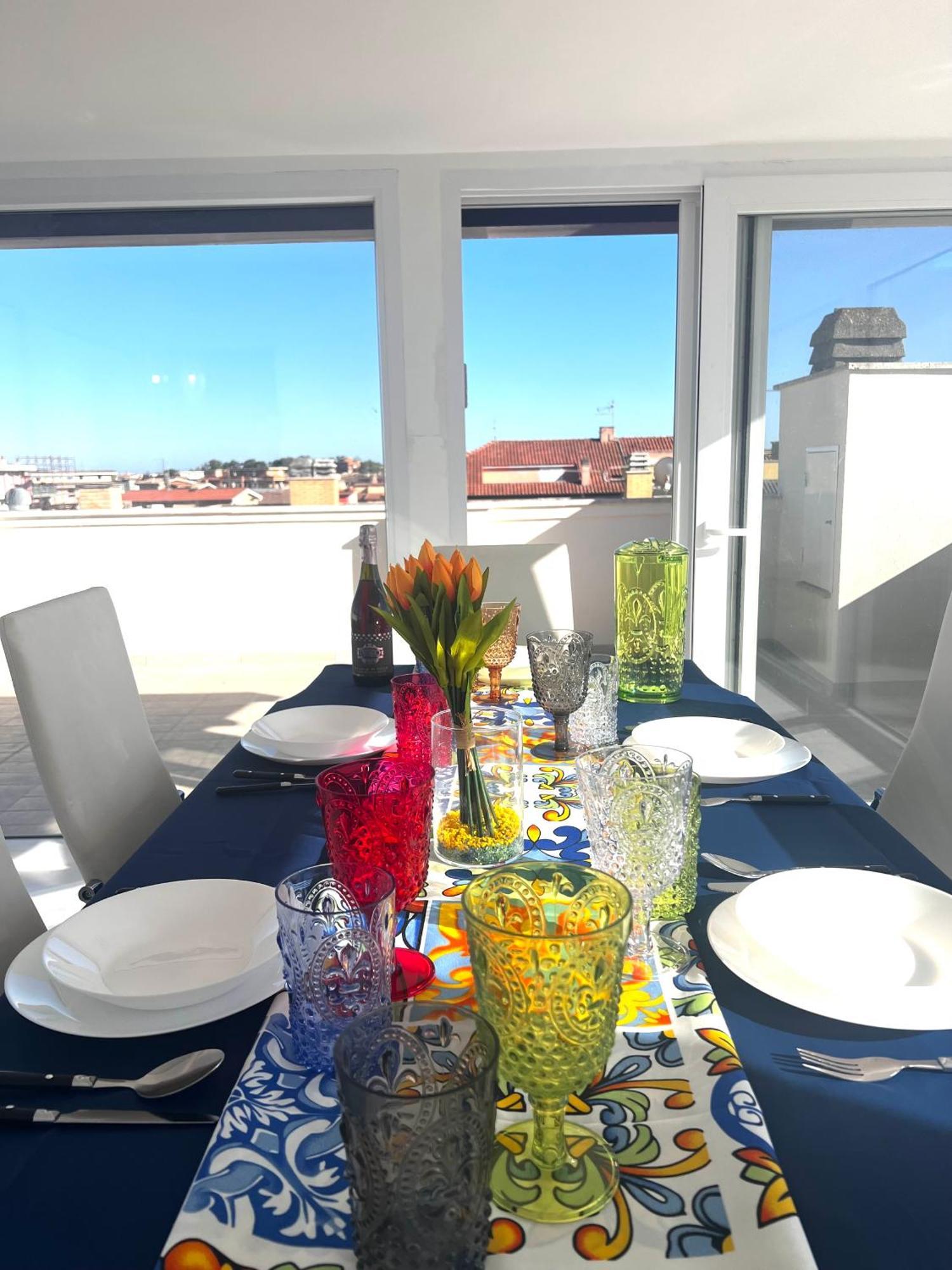 Roma Airport Sky Apartments フィウミチーノ エクステリア 写真