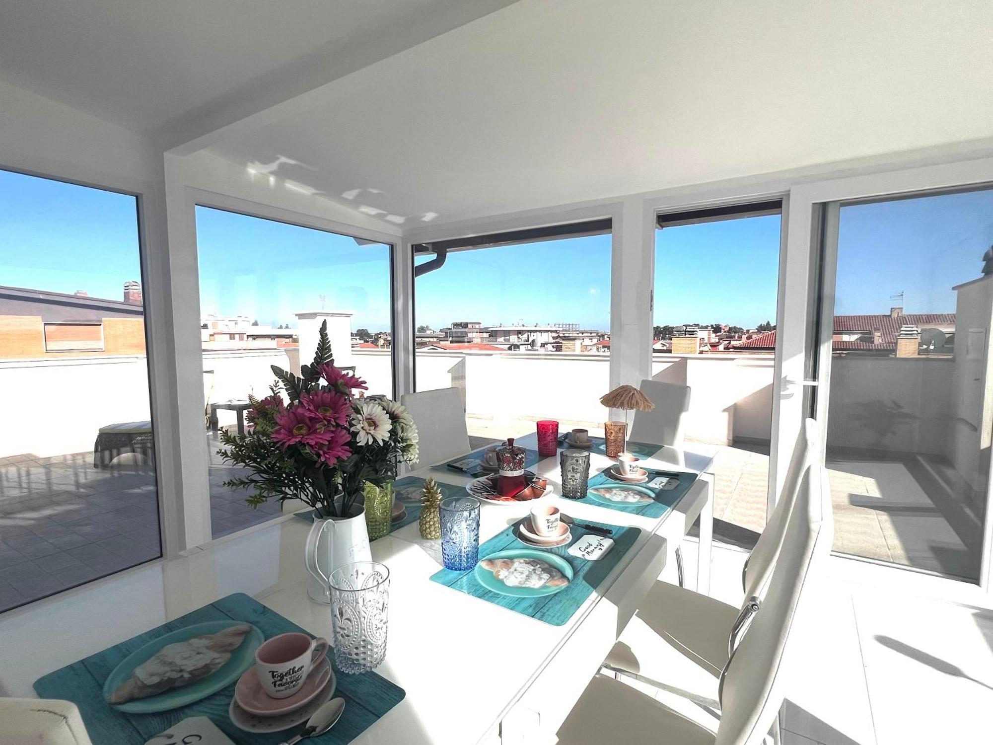 Roma Airport Sky Apartments フィウミチーノ エクステリア 写真