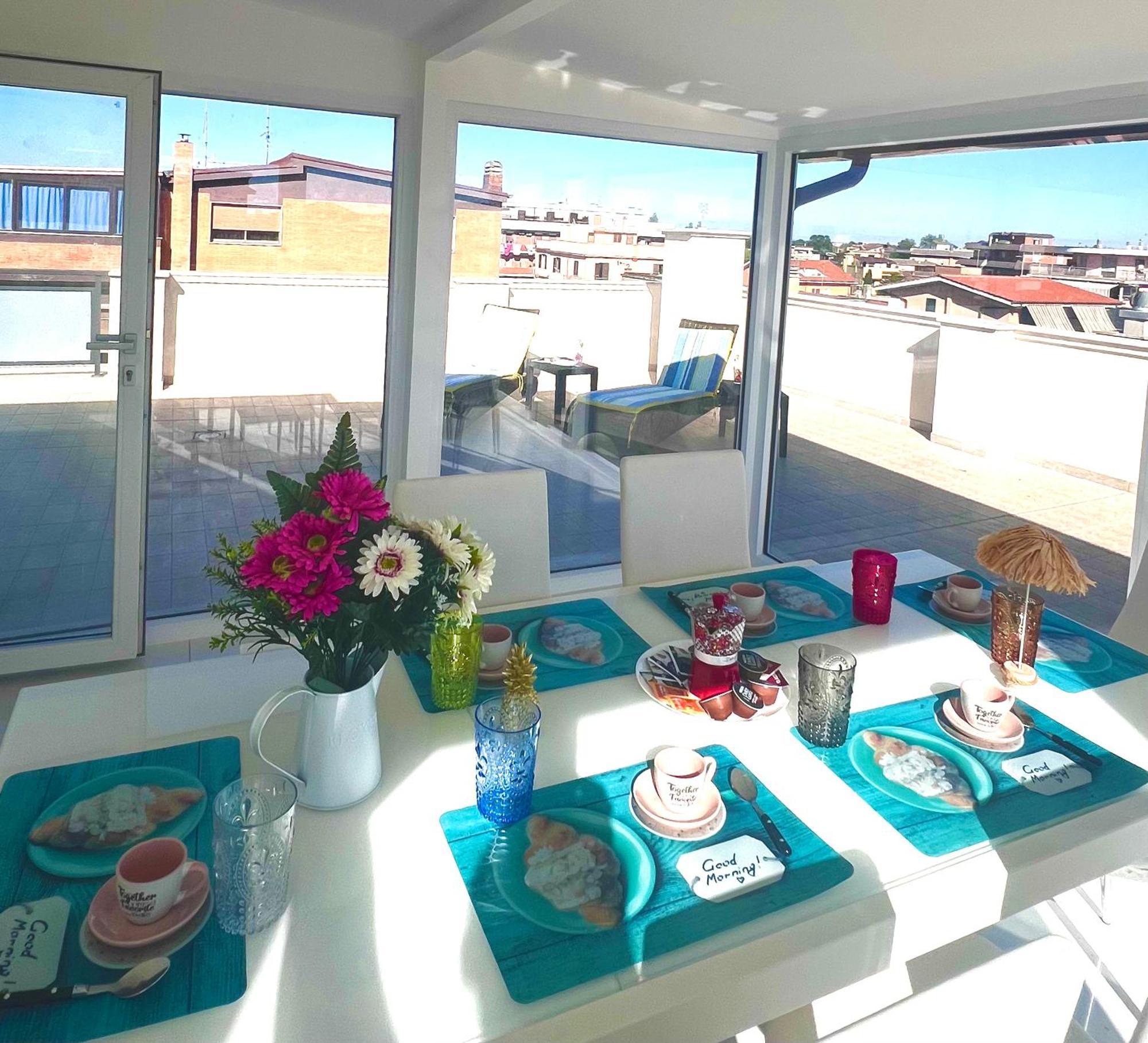 Roma Airport Sky Apartments フィウミチーノ エクステリア 写真
